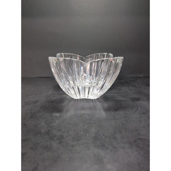 Mikasa Lead Crystal‎ Tulip Bowl Candy Dish, Elegant Nut Bowl, Table Centerpiece - Picture 6 of 9
